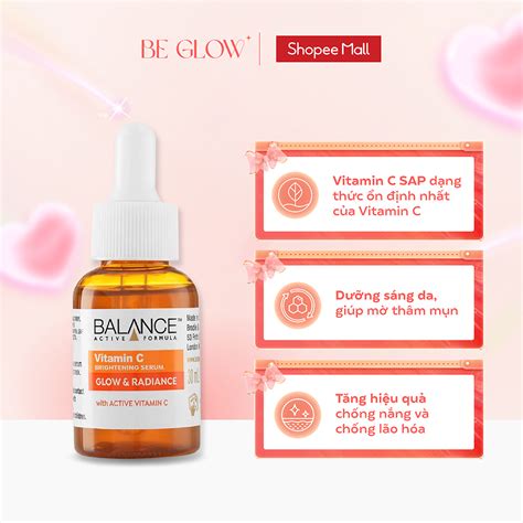 Tinh chất Vitamin C Balance Active Formula Brightening Serum giúp sáng