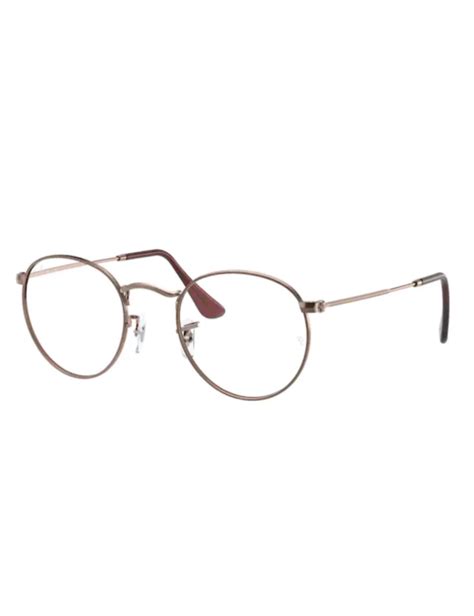 Ray Ban Round Metal Rx3447v 2620 Unisex Eyeglasses Otticamauro