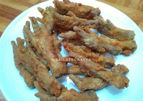 Resep Ceker Crispy Oleh Saila Tsurayya Cookpad