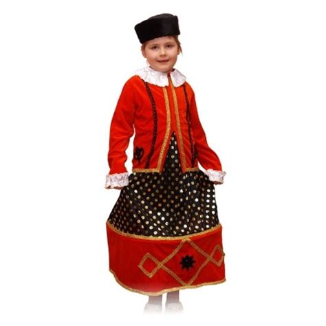 Казачий костюм для девочки - Детские костюмы