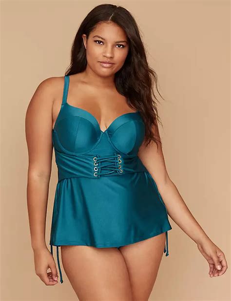 Cacique Plus Size Swimsuits One Pieces Tankinis And Bikinis Lane Bryant