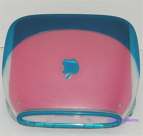 Apple Ibook Clamshell Pink Berry Xga 466 576mb 80gb Working Dvd Apple