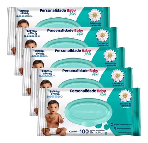 Kit 500 Toalhas Umedecidas Personalidade Baby Plus Parcelamento