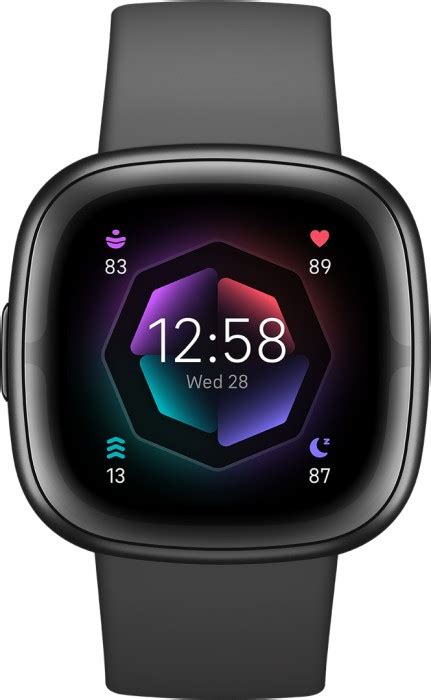 Fitbit Sense 2 Aktivitäts Tracker nachtgrau aluminium graphit ab 193