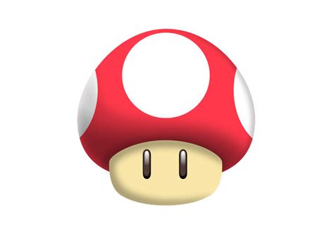 Super Mario Super Mushroom Vector - SuperAwesomeVectors