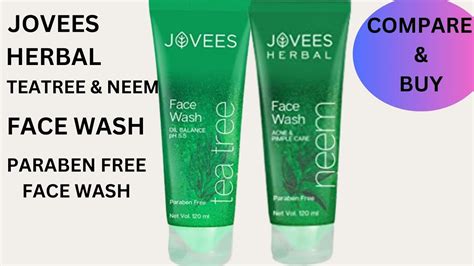 Jovees Herbal Face Wash Jovees Herbal Neem Tea Tree Face Wash