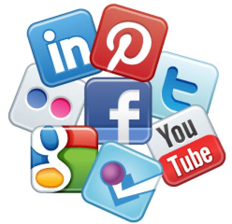 Social Media Icon Collage Free Icons Library