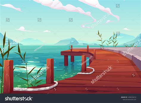 3300 Cartoon Pier Images Stock Photos And Vectors Shutterstock
