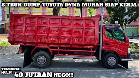 HARGA TRUK DUMP TOYOTA DYNA 130HT BEKAS MULAI 40 JUTA UPDATE 2023