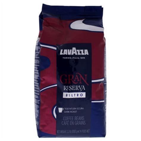 Lavazza Gran Riserva Filtro Dark Roast Coffee Bean Oz Unit