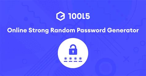 Strong Random Password Generator Online 10015 Tools