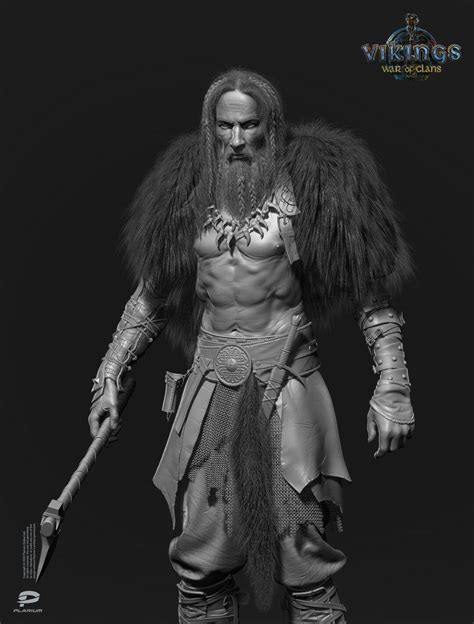 Viking Oldman Alex Vasin On ArtStation At Https Artstation