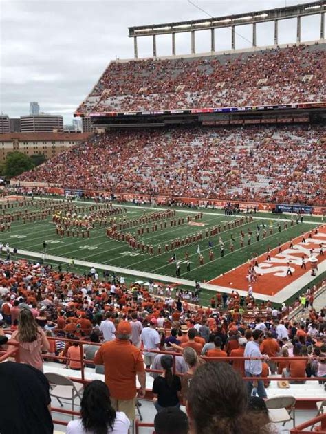 Texas Memorial Stadium Seating Chart