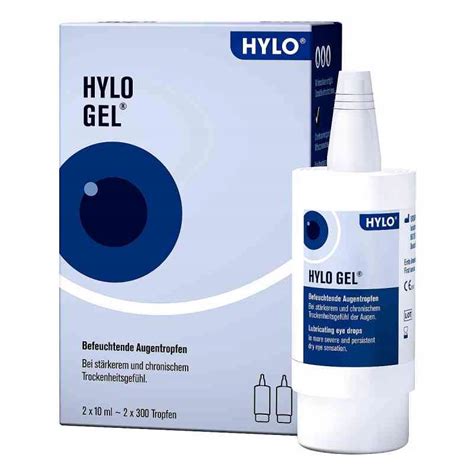 HYLO GEL nawilżające Krople do Oczu 2x10ml 12799822937 Allegro pl