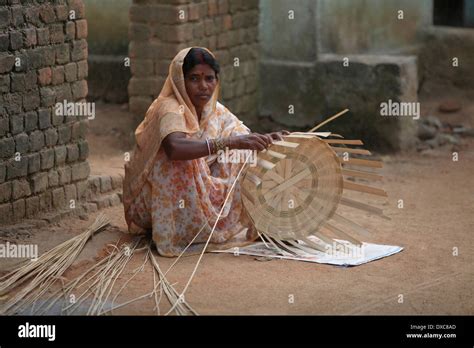 Indian Bamboo Craft Hi Res Stock Photography And Images Alamy