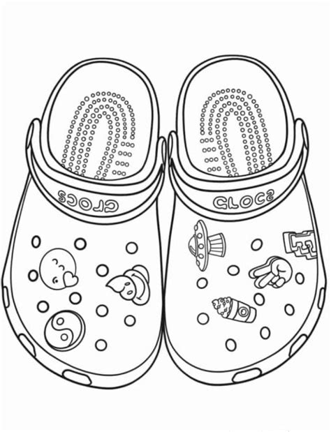 Explore As P Ginas Para Colorir Dos Crocs Uma Jornada Criativa Para