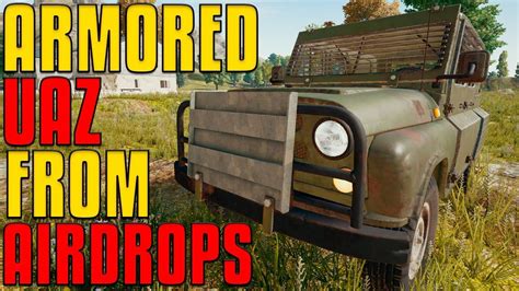 New Armored Uaz From Airdrop Guide And Gameplay Pubg Youtube