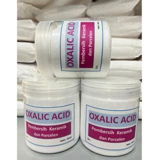 Jual Oxalic Acid Kemasan Toples Gr Asam Oksalat Osasir