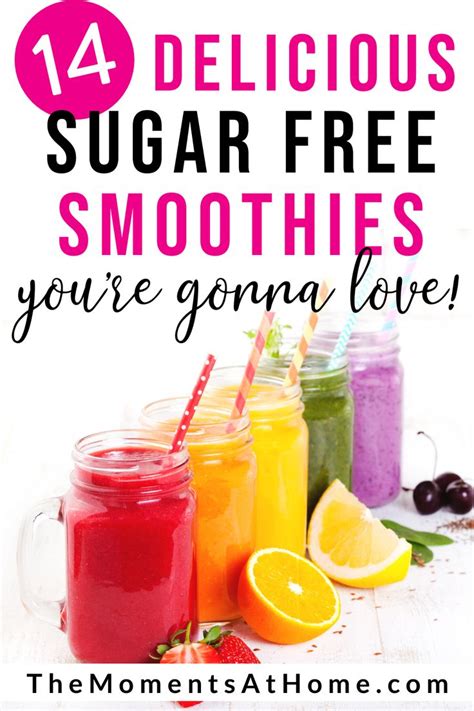 Sugar-Free Fruit Smoothie Recipe Round-Up (THM Compatible) | Free smoothie recipes, Sugar free ...