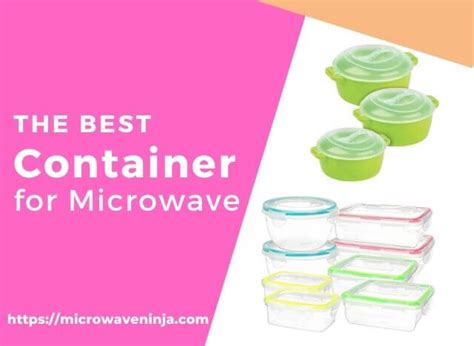 Best Container For Microwave 101 What To Look For Microwave Ninja