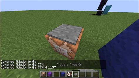 Tutorial Minecraft Como Teletransportarse Con El Bloque De Comandos