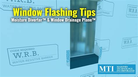 Window Flashing Tips Moisture Management Best Practices Youtube