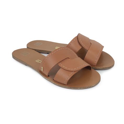 Chinelo Feminino Santa Lolla Couro Nobre Rusty E C F Submarino