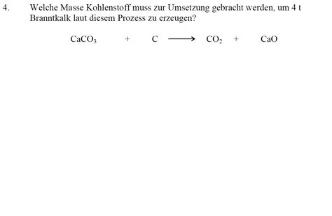 St Chiometrie Bungen M M Chemieseiten De