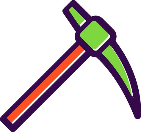 Pickaxe Glyph Icon 15831974 Vector Art at Vecteezy