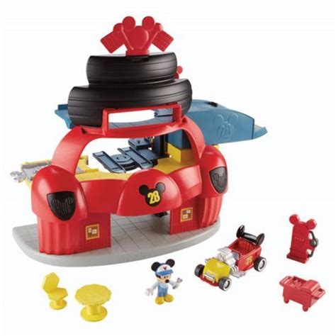 Mickey and the Roadster Racers Garage Playset Disney Junior Mickey ...