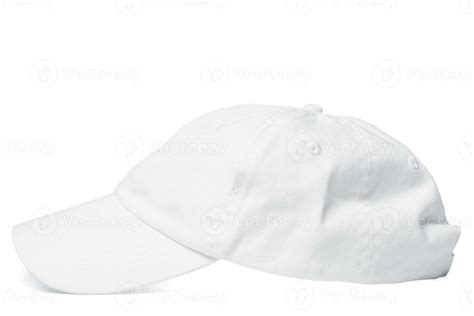 White baseball cap on white background 14406181 Stock Photo at Vecteezy