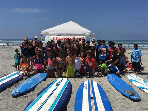 Local Surf Instructor Helps Oceanside Boys And Girls Club Members Catch