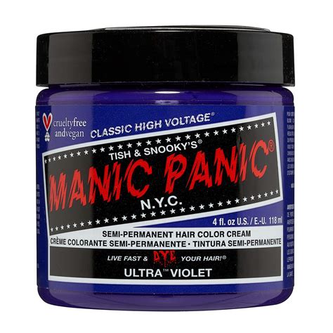 Buy MANIC PANIC Ultra Violet Hair Dye Classic High Voltage Semi