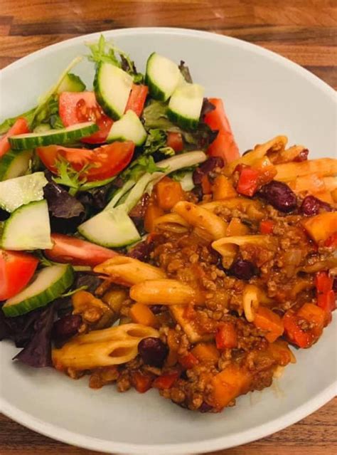 Chilli Pasta Bake Recipe Image By Maxine W Pinch Of Nom