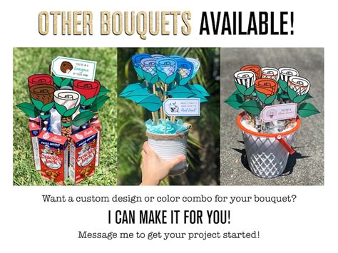 Diy Golf Bouquet T For Him Bouquet For Him Golf Etsy