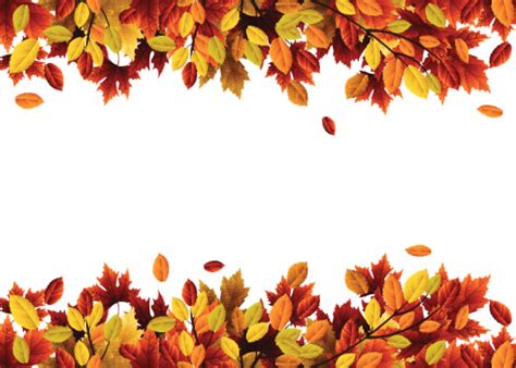 Header And Footer Made Of Autumn Leaves Stock Illustration - Download Image Now - iStock