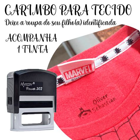 Carimbo Visto Pela Mam E Nykon Medida X Mm Shopee Brasil