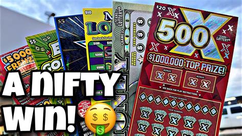 A Nifty Win El Gordo 500X Texas Lottery Scratch Off Tickets YouTube