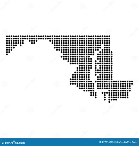 Maryland Map Icon Vector Trendy | CartoonDealer.com #177786330