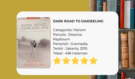 Resensi Buku Dan Novel Yang Di Baca REVIEW BUKU DARK ROAD TO DARJEELING