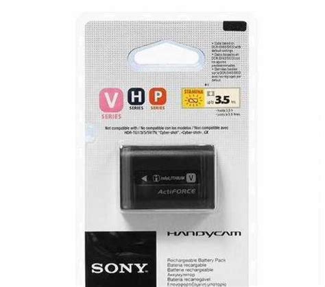 Аккумулятор Sony NP-FV50 новый (гарантия) | Festima.Ru - Мониторинг ...