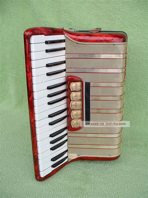 Hohner Concerto Iii Piano Akkordeon Germany Accordion 72 Bass Prima Akordeon Top