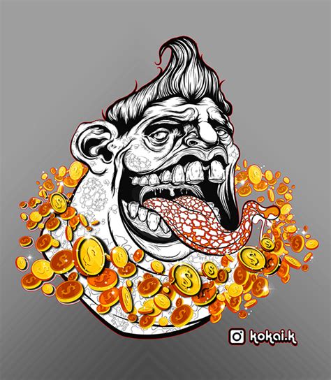 GREED on Behance
