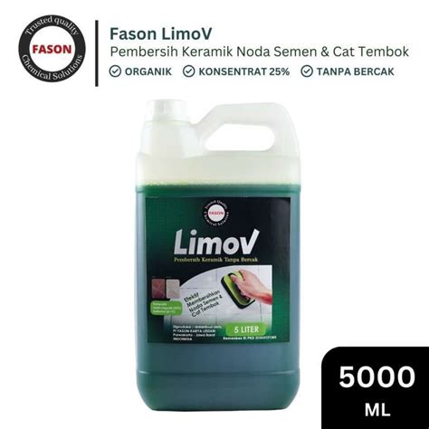 Promo Fason Limov Pembersih Keramik Noda Semen Dan Cat Tembok 5liter