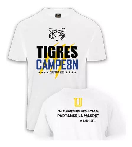 Playera Tigres Uanl Campeón Cl 2023 Mod02 Meses sin interés