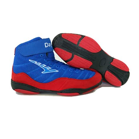 Wrestling Shoe for Kid Boxing MMA Sanda Kicking Boxing Training Shoes ...