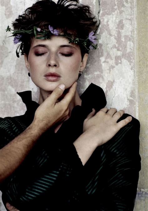 Isabella Rossellini For Vogue Italia By Bruce Weber 1981 Isabella Rossellini Italian