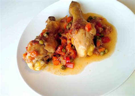 Receta De Pollo A La Jardinera F Cil Y Saludable Pato Confinado