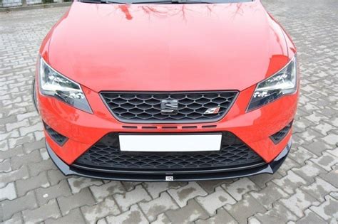 Front Splitter Seat Leon Iii Cupra Fr Gloss Black Our Offer Seat