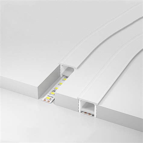 Perfil Flexivel Mmx Mm Sem Silicone Ip Leitoso Para Fita Led